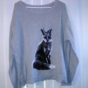 Fox sweater